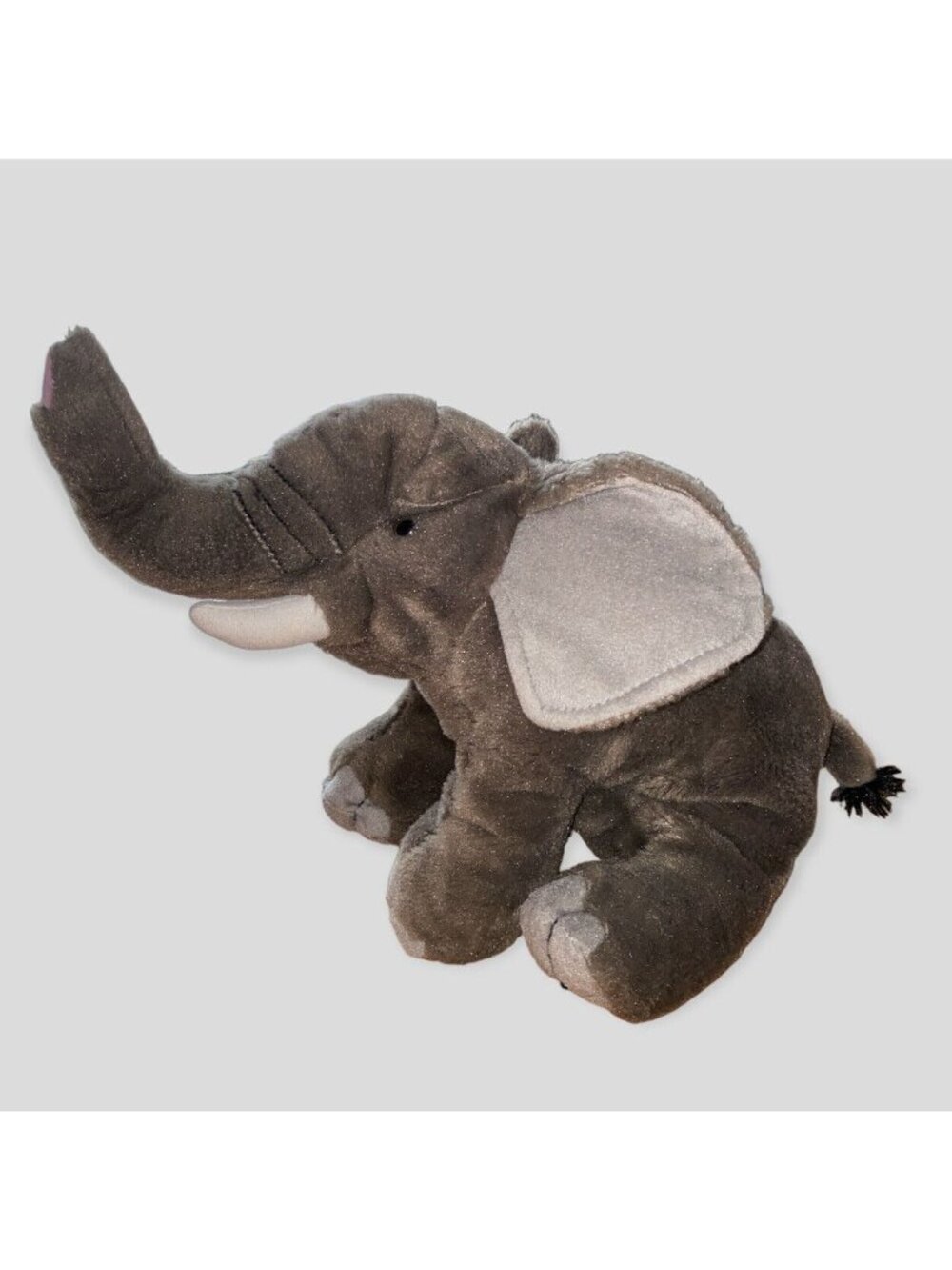 Wild Republic Plush Sitting Elephant 12”